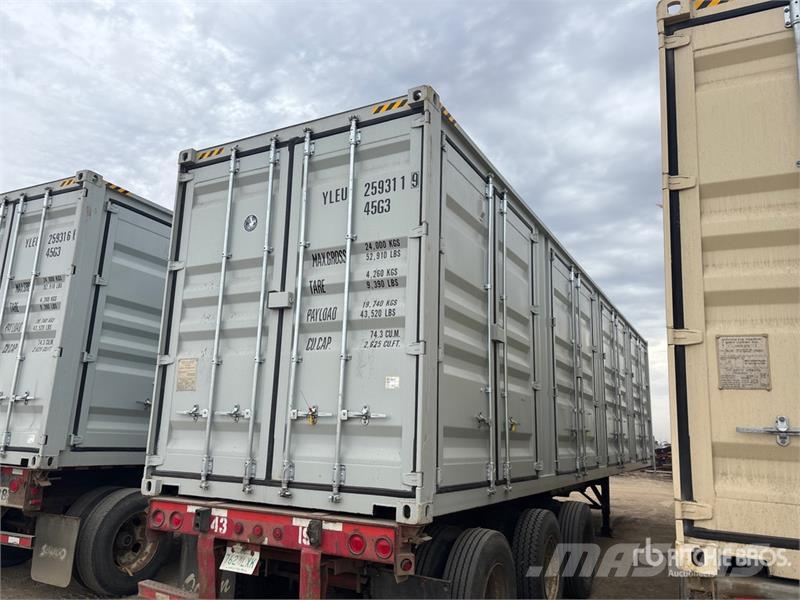 40 ft High Cube Multi-Door Storage Container Raktárkonténerek