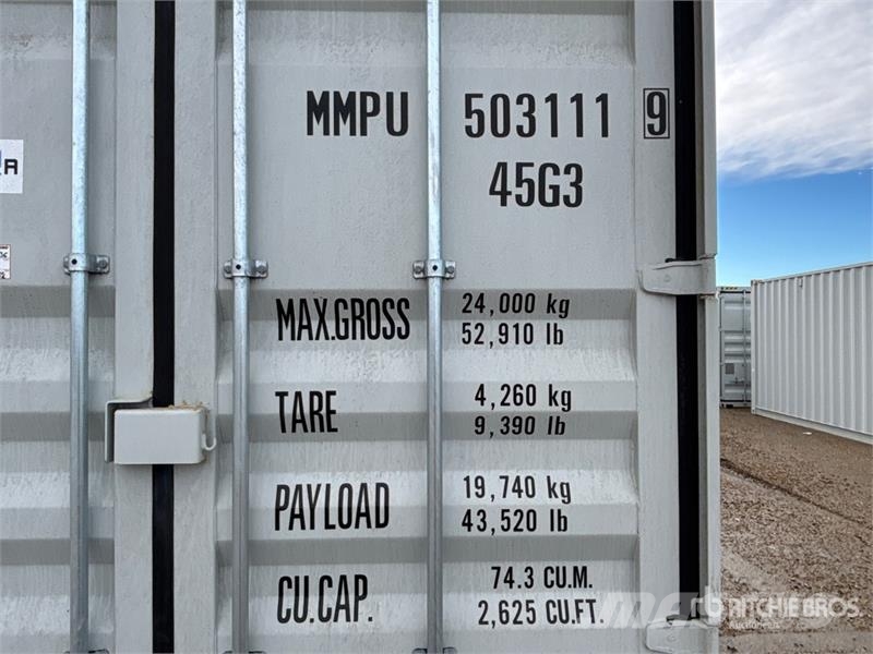 40 ft High Cube Multi-Door Storage Container Soojakud