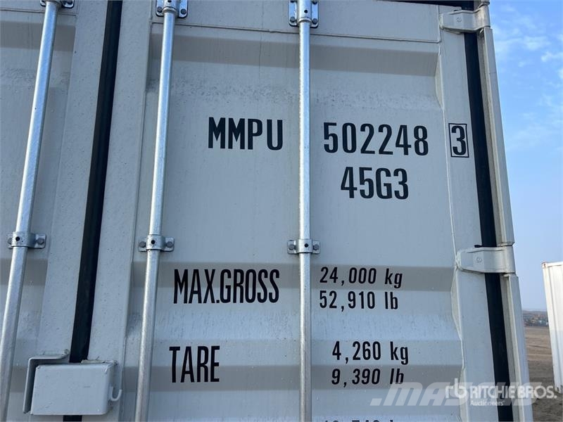 40 ft High Cube Multi-Door Storage Container Varastokontit