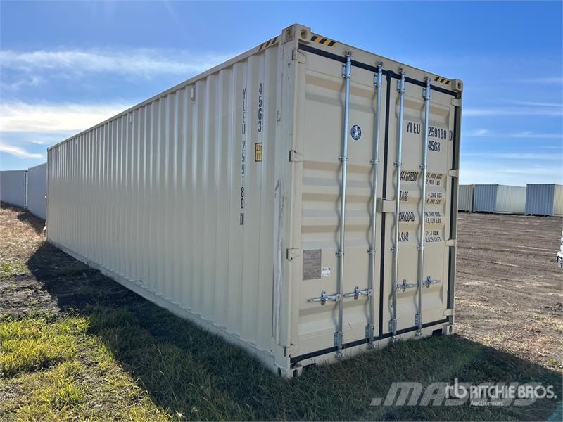 40 ft High Cube Multi-Door Storage Container Opbevaringscontainere