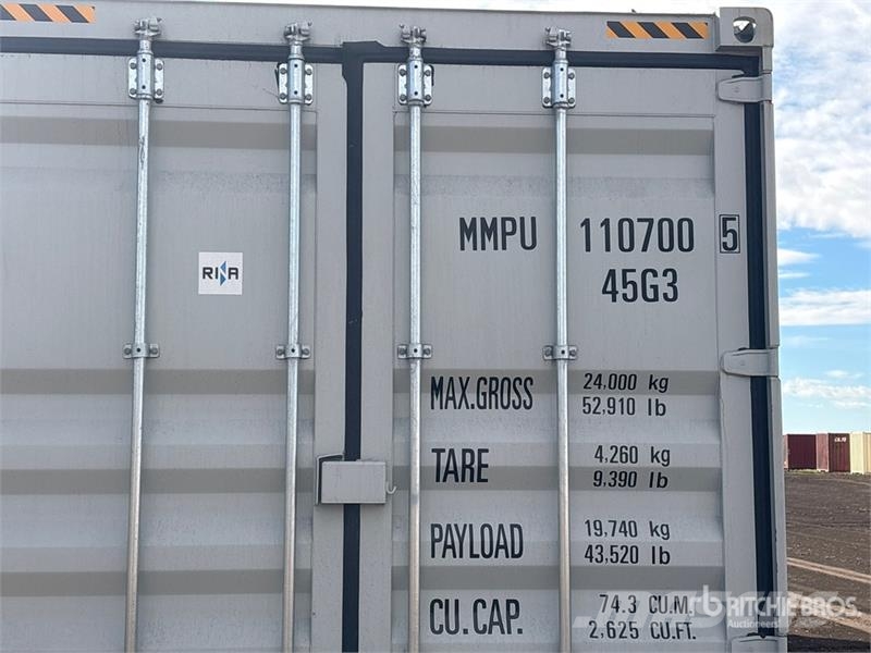 40 ft High Cube Multi-Door Storage Container Контейнери для зберігання