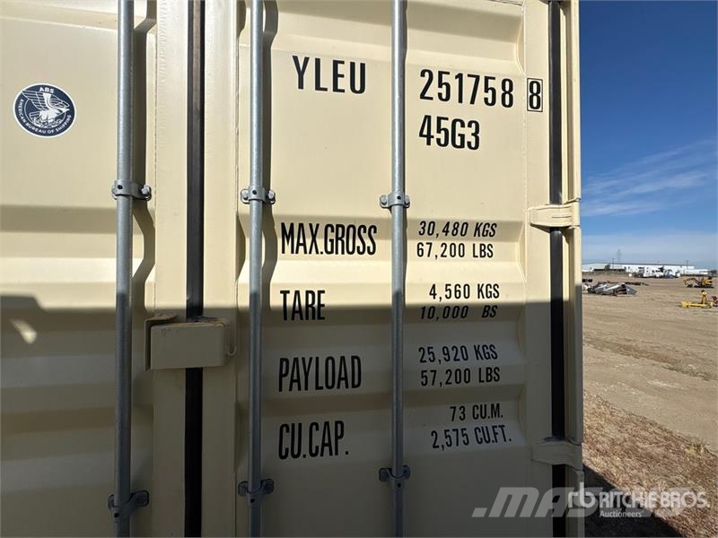 40 ft High Cube Multi-Door Storage Container (Unus Storage containers