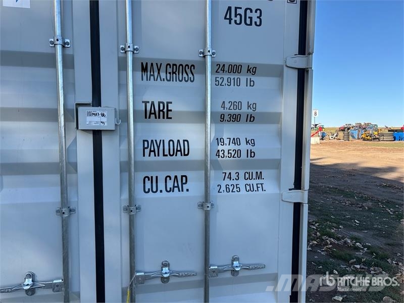40 ft High Cube Multi-Door Ft One-Way High Cube S Opbevaringscontainere
