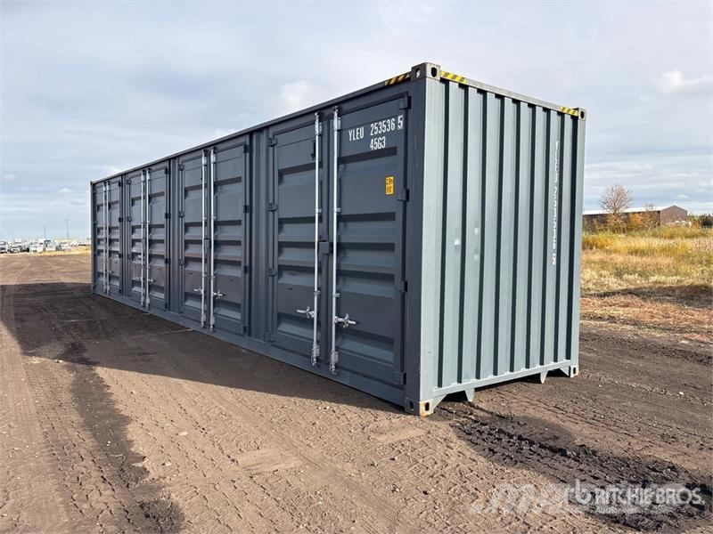 40 ft High Cube Multi-Door Storage Container Lagercontainere