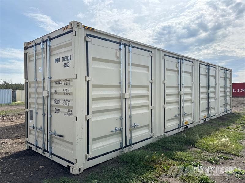 40 ft High Cube Multi-Door Storage Container Varastokontit