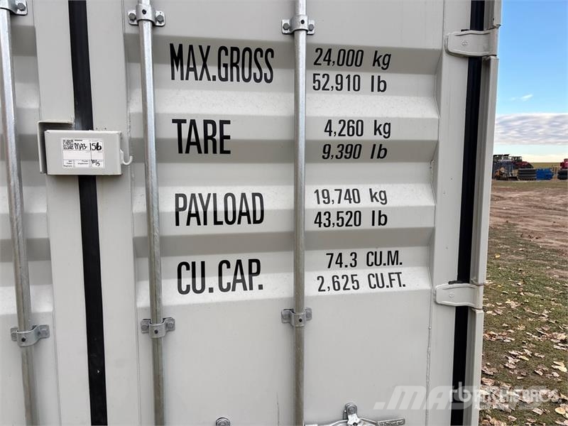40 ft High Cube Multi-Door Storage Container Kontenery magazynowe