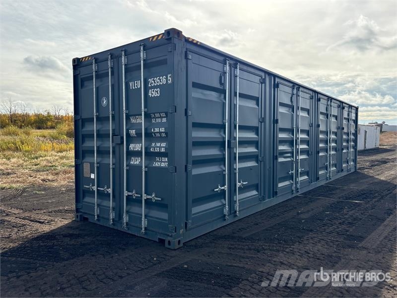 40 ft High Cube Multi-Door Storage Container Lagercontainere