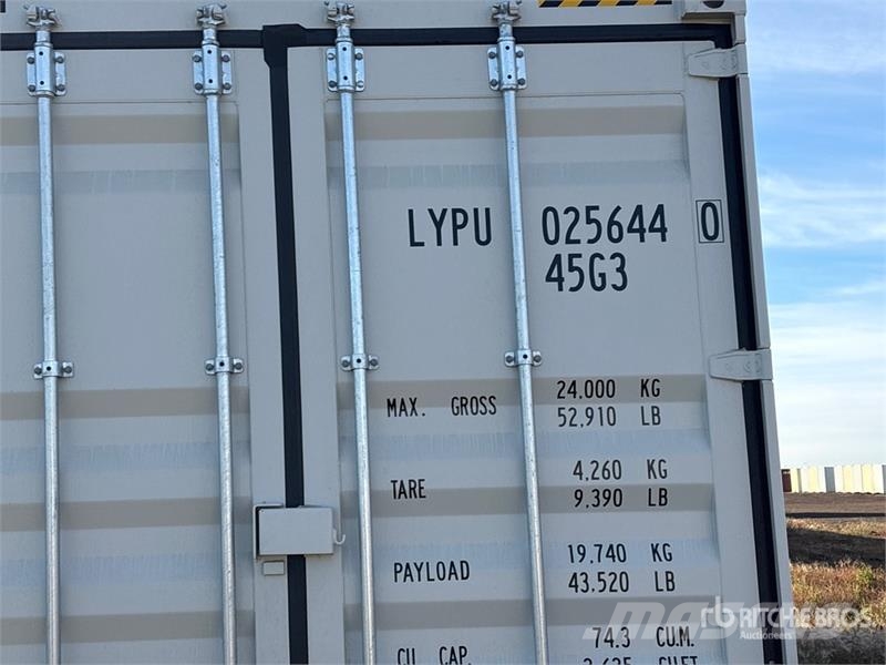 40 ft High Cube Multi-Door Storage Container Container per immagazzinare