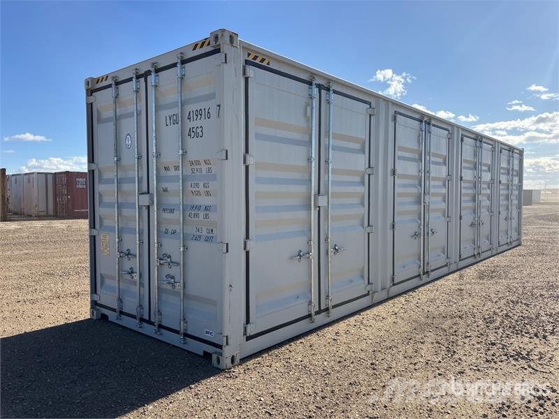 40 ft High Cube Multi-Door Storage Container Contenedores de almacenamiento
