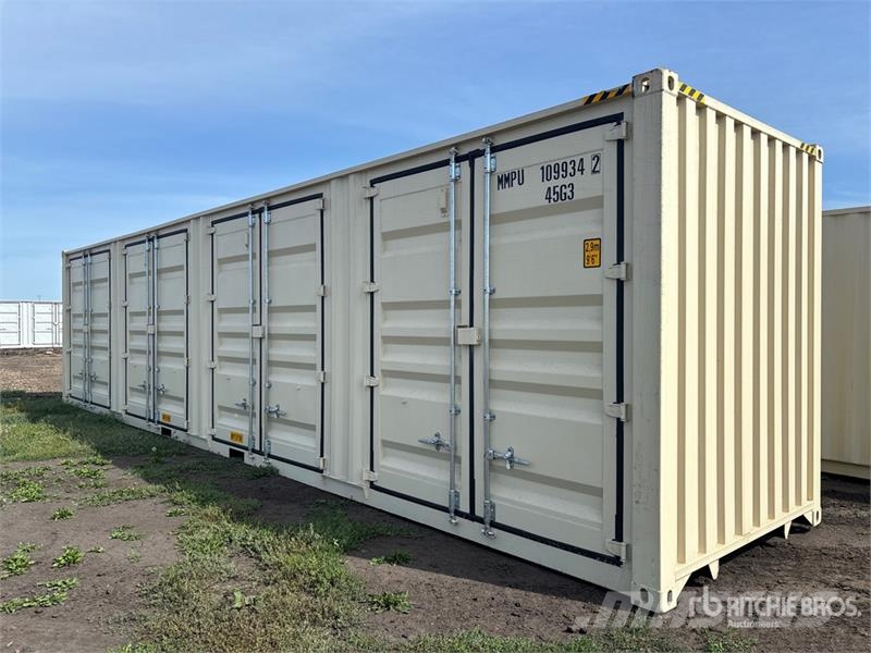 40 ft High Cube Multi-Door Storage Container Varastokontit