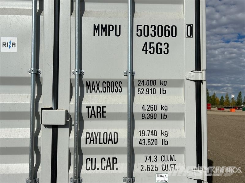  40 ft High Cube Multi-Door Storage Container Lagerbehälter