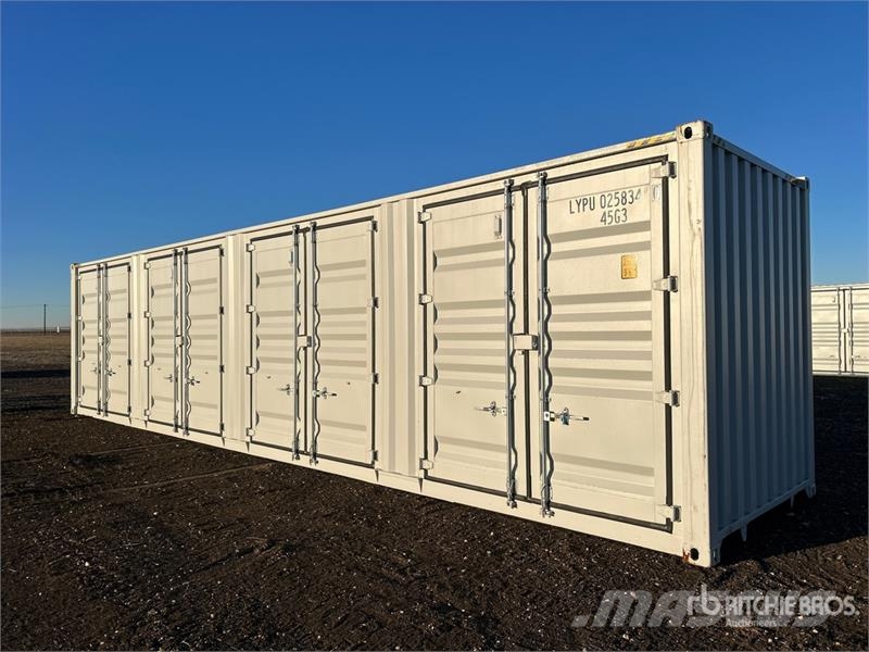 40 ft High Cube Multi-Door Storage Container Saugojimo konteineriai