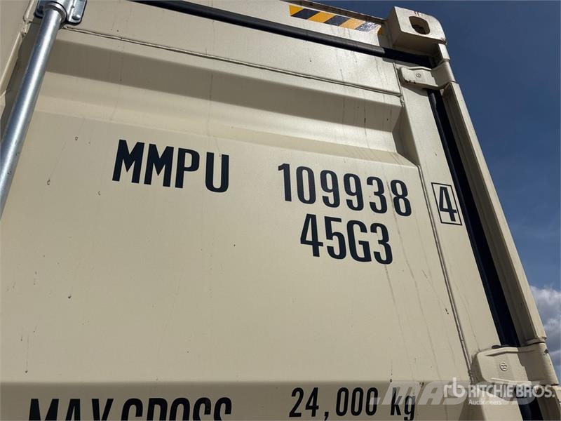 40 ft High Cube Multi-Door Storage Container 贮藏箱