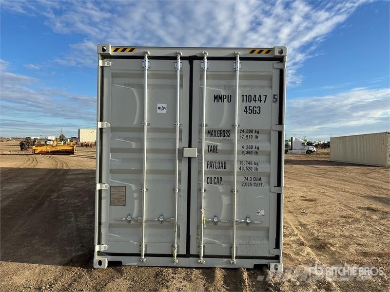 40 ft High Cube Multi-Door Storage Container Uzglabāšanas konteineri