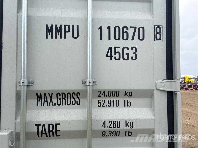 40 ft High Cube Multi-Door Storage Container Lagercontainere