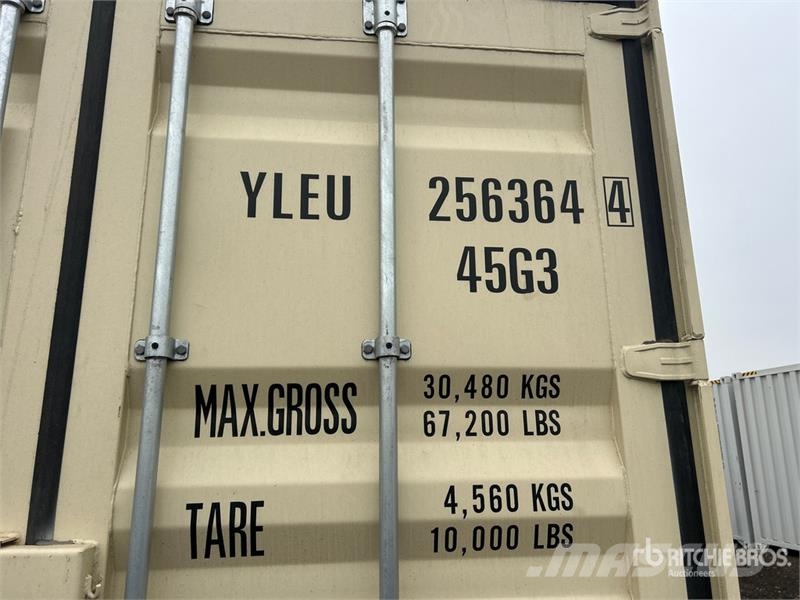 40 ft High Cube Multi-Door Storage Container Raktárkonténerek