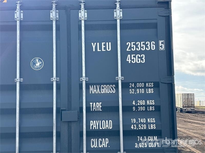 40 ft High Cube Multi-Door Storage Container Lagercontainere
