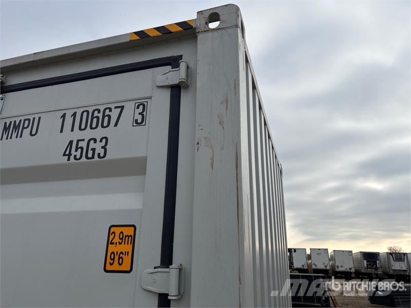 40 ft High Cube Multi-Door Storage Container Lagercontainere