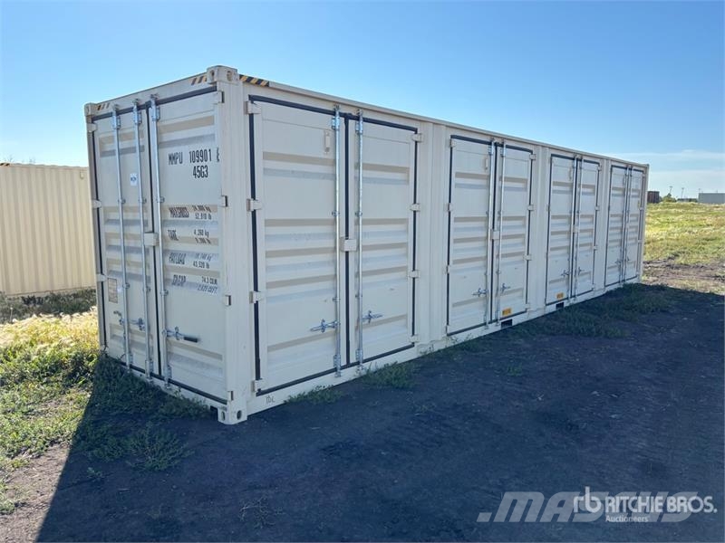 40 ft High Cube Multi-Door Storage Container Varastokontit