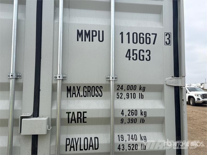 40 ft High Cube Multi-Door Storage Container Lagercontainere