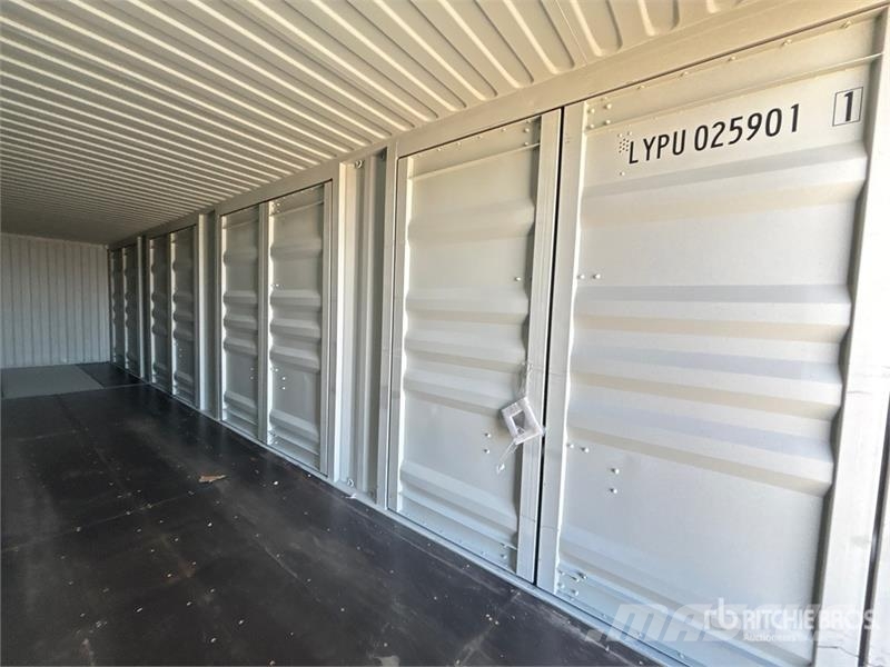 40 ft High Cube Multi-Door Storage Container Saugojimo konteineriai