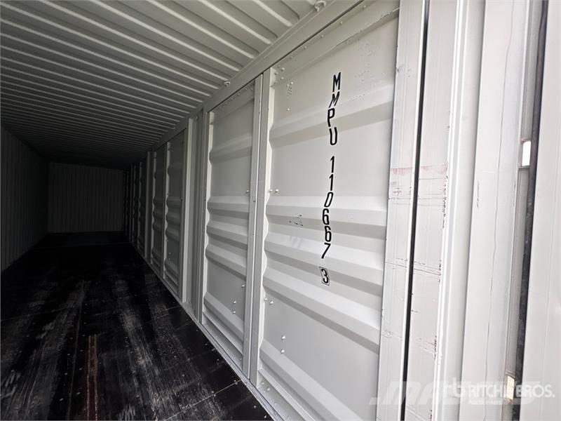 40 ft High Cube Multi-Door Storage Container Lagercontainere