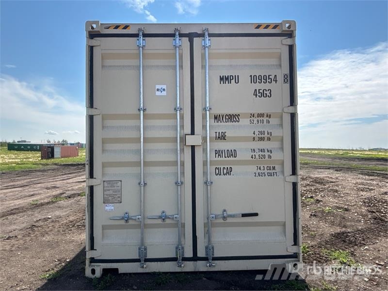 40 ft High Cube Multi-Door Storage Container Varastokontit