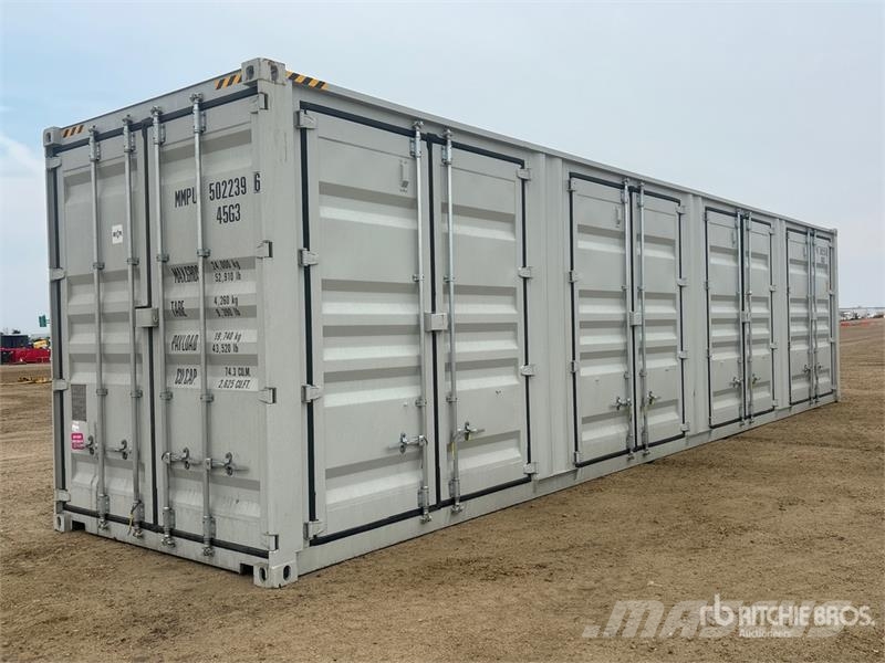 40 ft High Cube Multi-Door Storage Container Varastokontit