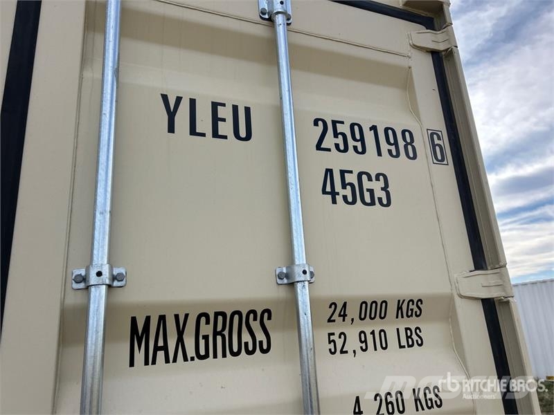 40 ft High Cube Multi-Door Storage Container Lagerbehälter
