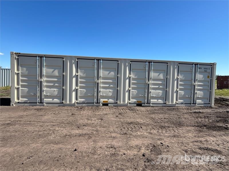 40 ft High Cube Multi-Door Storage Container Varastokontit