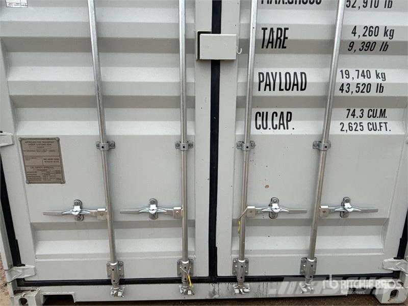 40 ft High Cube Multi-Door Storage Container Varastokontit