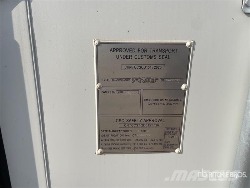 40 ft High Cube Multi-Door Storage Container Storage containers