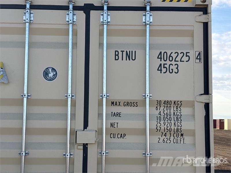  40 ft High Cube Multi-Door Storage Container Lagercontainere
