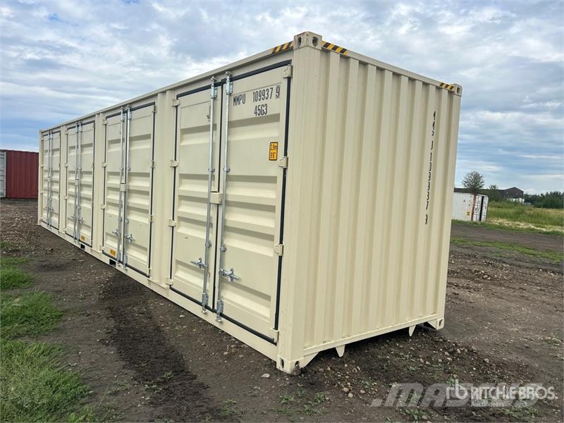 40 ft High Cube Multi-Door Storage Container Varastokontit