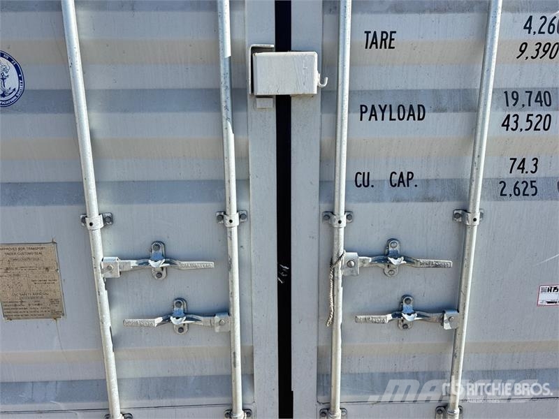 40 ft High Cube Multi-Door Storage Container Saugojimo konteineriai