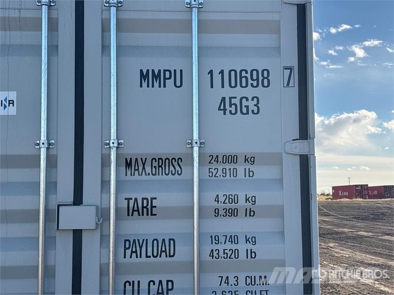  40 ft High Cube Multi-Door Storage Container Opslag containers