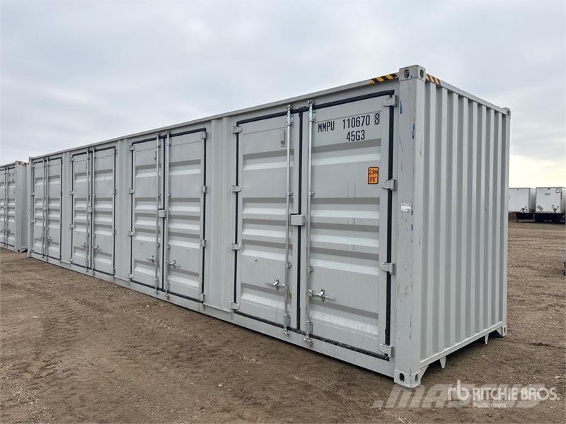 40 ft High Cube Multi-Door Storage Container Lagercontainere