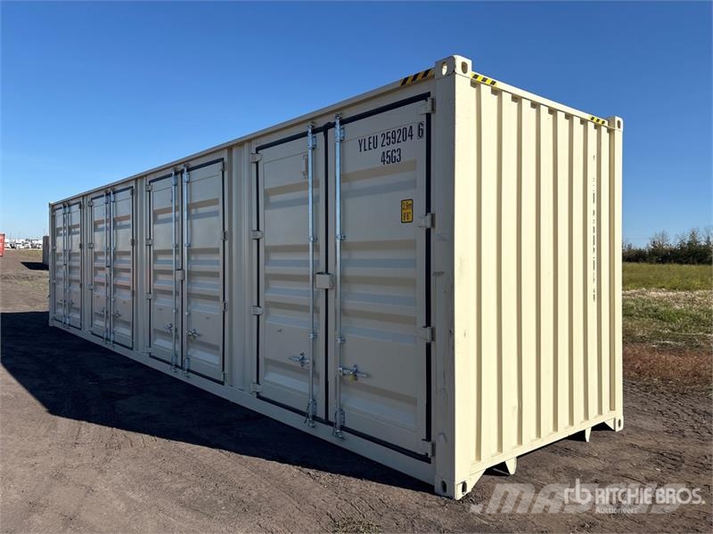 40 ft High Cube Multi-Door Storage Container Lagerbehälter