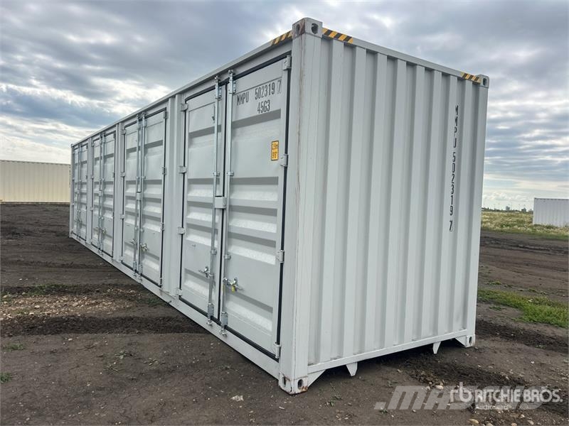 40 ft High Cube Multi-Door Storage Container Varastokontit