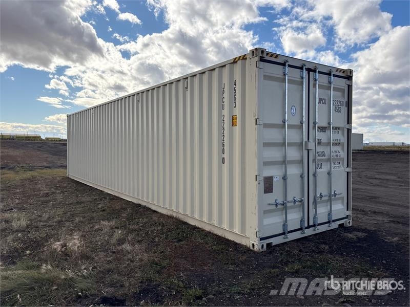 40 ft High Cube Multi-Door Storage Container Uzglabāšanas konteineri