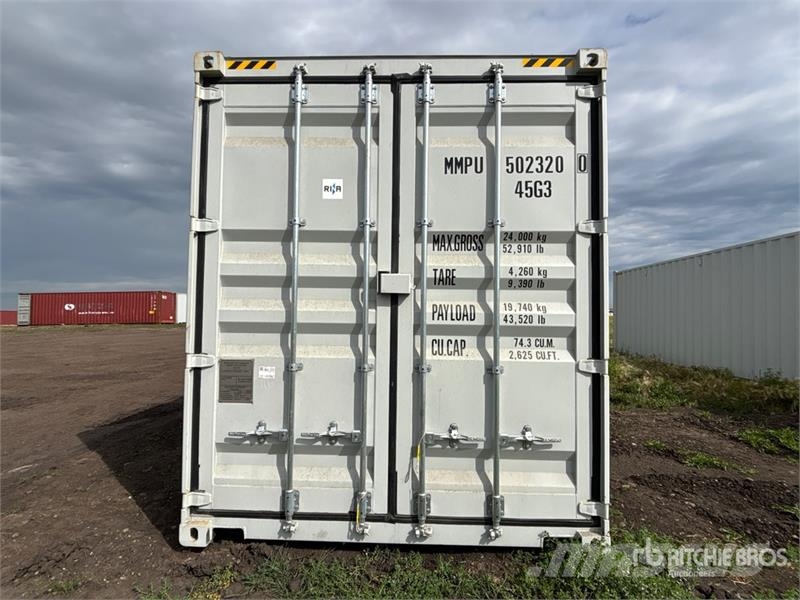40 ft High Cube Multi-Door Storage Container Varastokontit