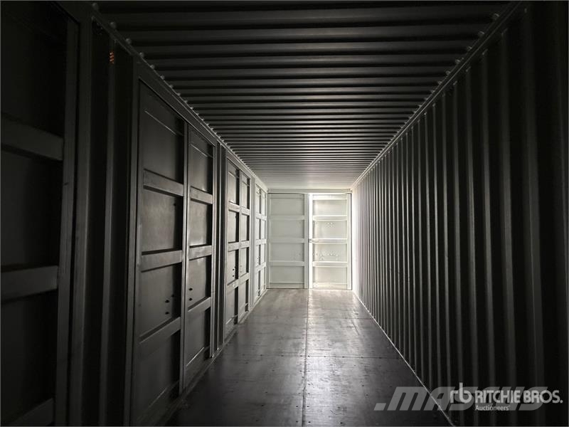40 ft High Cube Multi-Door Storage Container Varastokontit