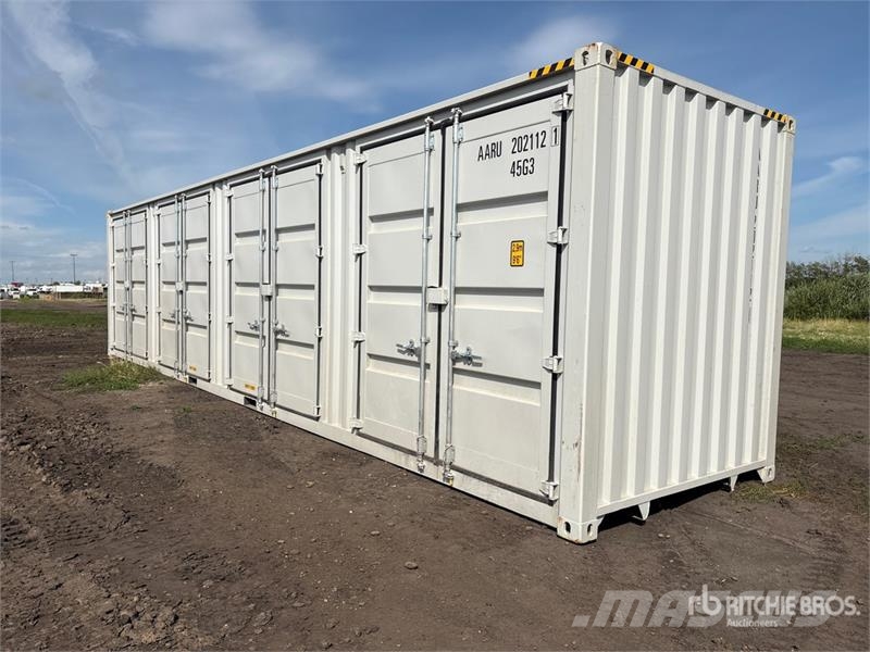 40 ft High Cube Multi-Door Storage Container Varastokontit
