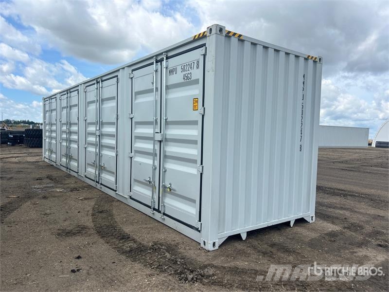 40 ft High Cube Multi-Door Storage Container Varastokontit
