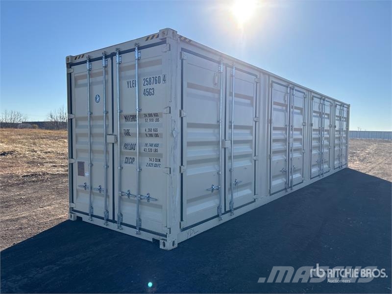 40 ft High Cube Multi-Door Storage Container Raktárkonténerek