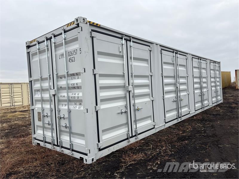  40 ft High Cube Multi-Door Storage Container 贮藏箱