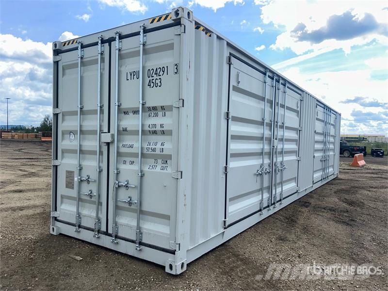 40 ft High Cube Multi-Door Storage Container Varastokontit