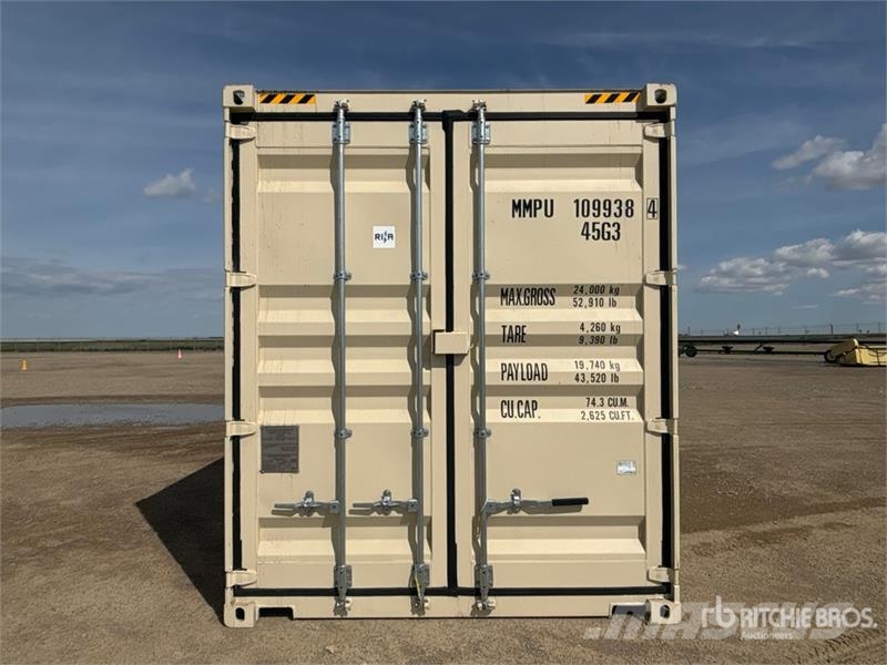 40 ft High Cube Multi-Door Storage Container 贮藏箱