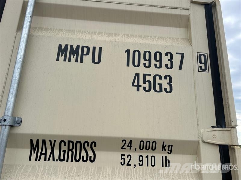 40 ft High Cube Multi-Door Storage Container Varastokontit