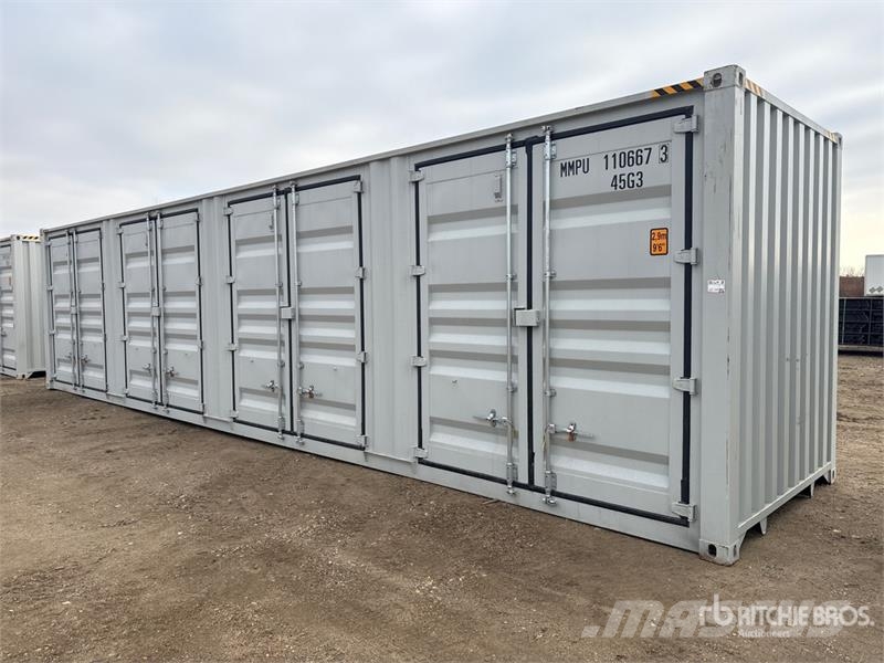 40 ft High Cube Multi-Door Storage Container Lagercontainere